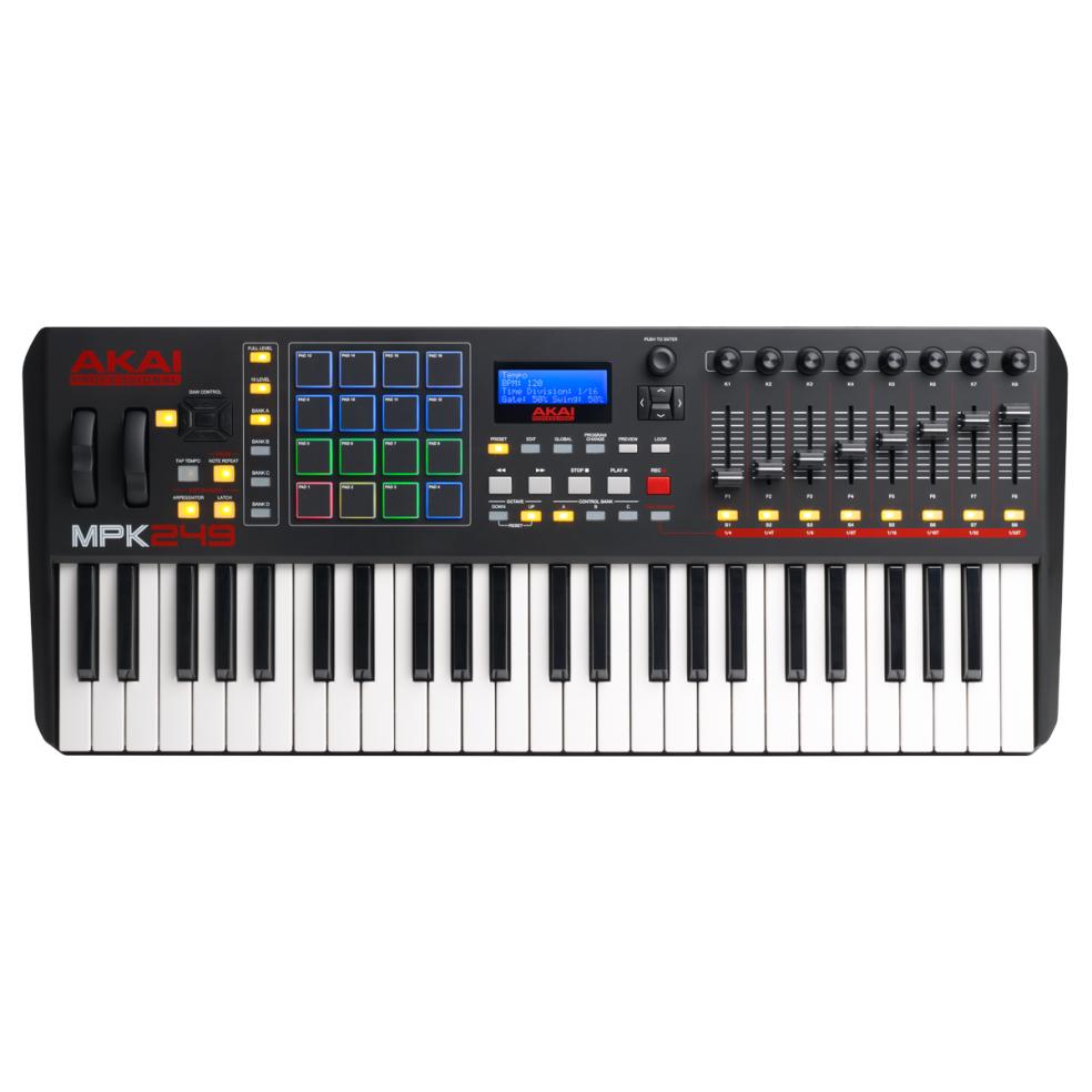 Thumbnail - Akai Professional Mpk249 (Keyboard), MIDI Controller, Schwarz