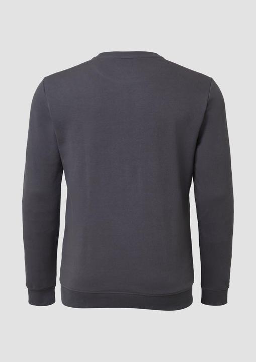 Produktbild s.Oliver Sweatshirt Sweatshirt aus Baumwollmix mit Crew Neck (XXL)