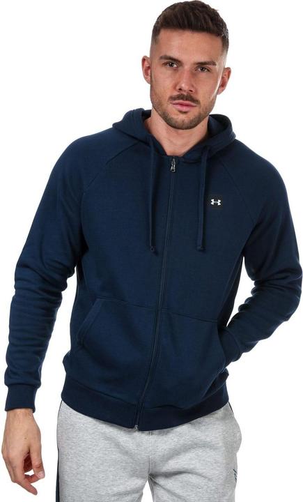 Actual product image Under Armour Mens Rival Fleece Full Zip Hoodie (L)