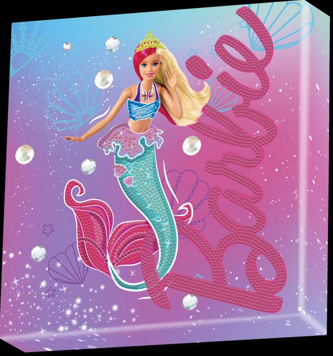Image du produit Diamond Dotz DOTZ BOX® Original Diamond Painting Set Barbie "Mermaid Vibes", kit créatif avec diamant scintillant