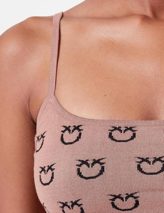 Actual product image Pinko Cobo Top Logo Birds T-shirt (XS)