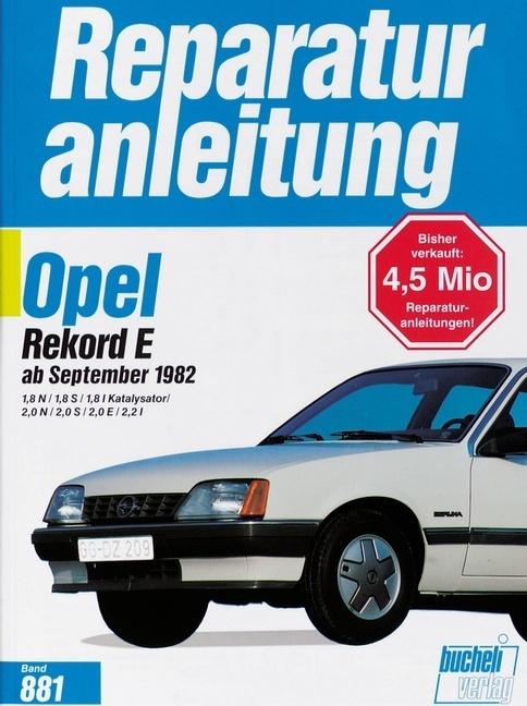 Produktbild Opel Rekord E (Deutsch, 1990)