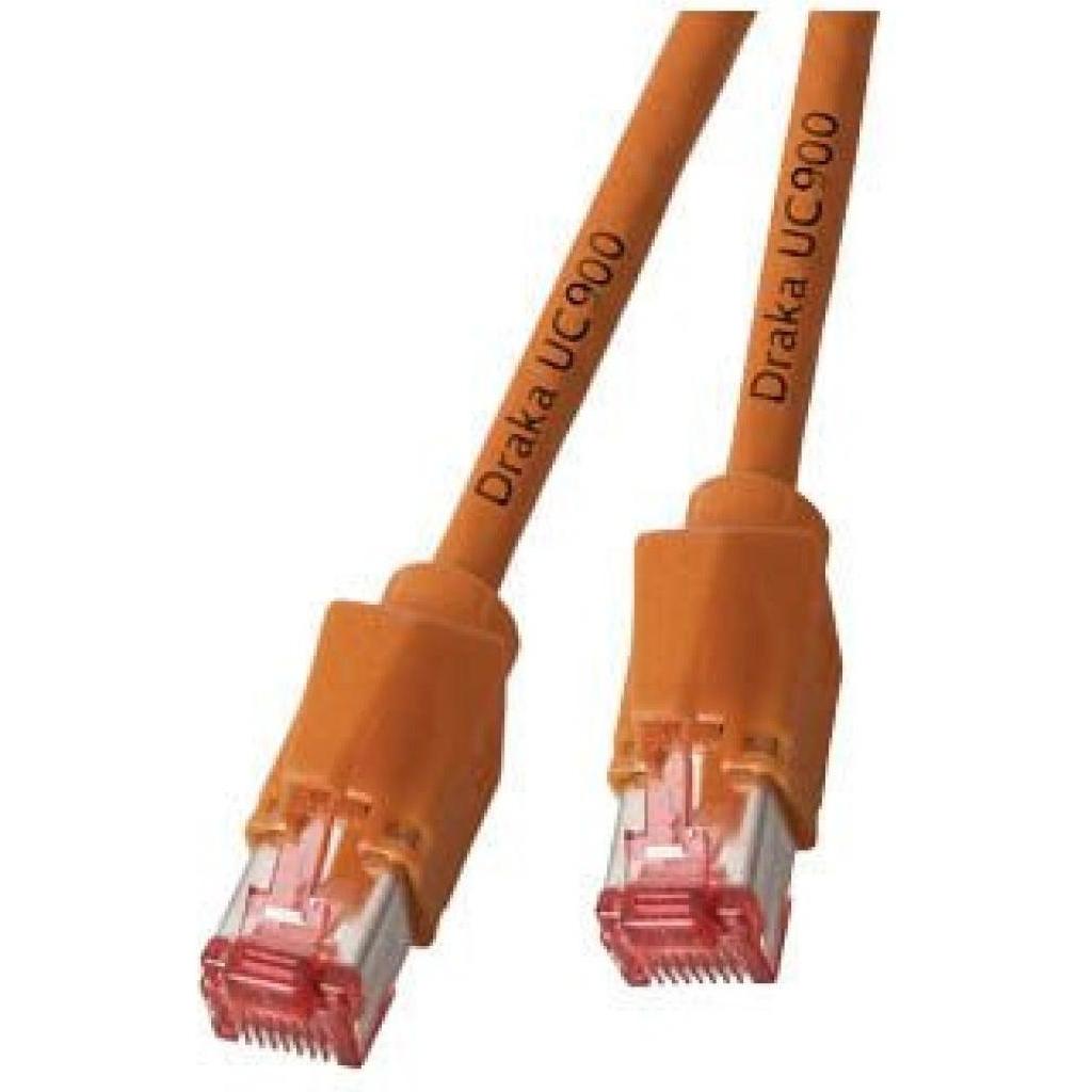 EFB Elektronik Hersteller: RJ45 Patchkab. HRS TM21 S/FTP UC900MHz 0,25 Meter orange Das in Europa gefertigte Cat.6 (S/FT...