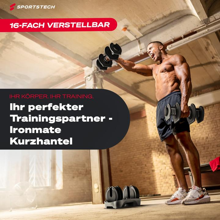 Image du produit Sportstech Hantel Ironmate 40