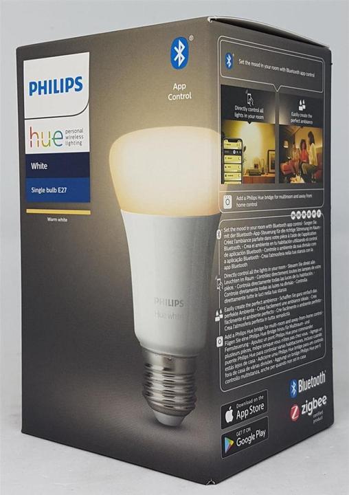 Produktbild Philips Hue White BT Erweiterung (E27, 9.50 W, 806 lm, 1 x, F)