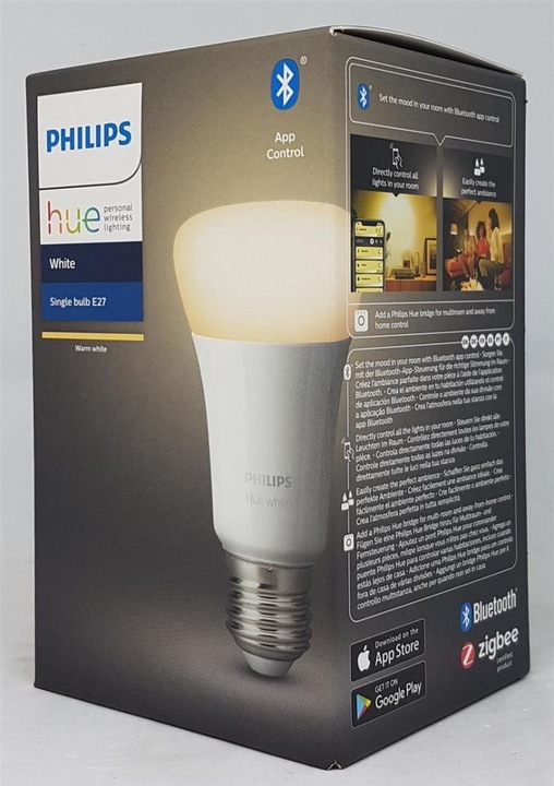 Actual product image Philips Hue White BT Extension (E27, 9.50 W, 806 lm, 1 x, F)