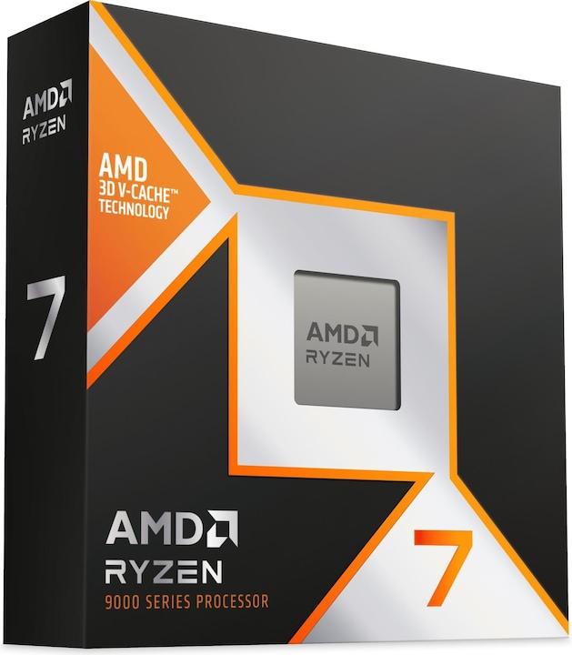 Actual product image AMD Ryzen 7 9800X3D (AM5, 4.70 GHz, 8 -Core)