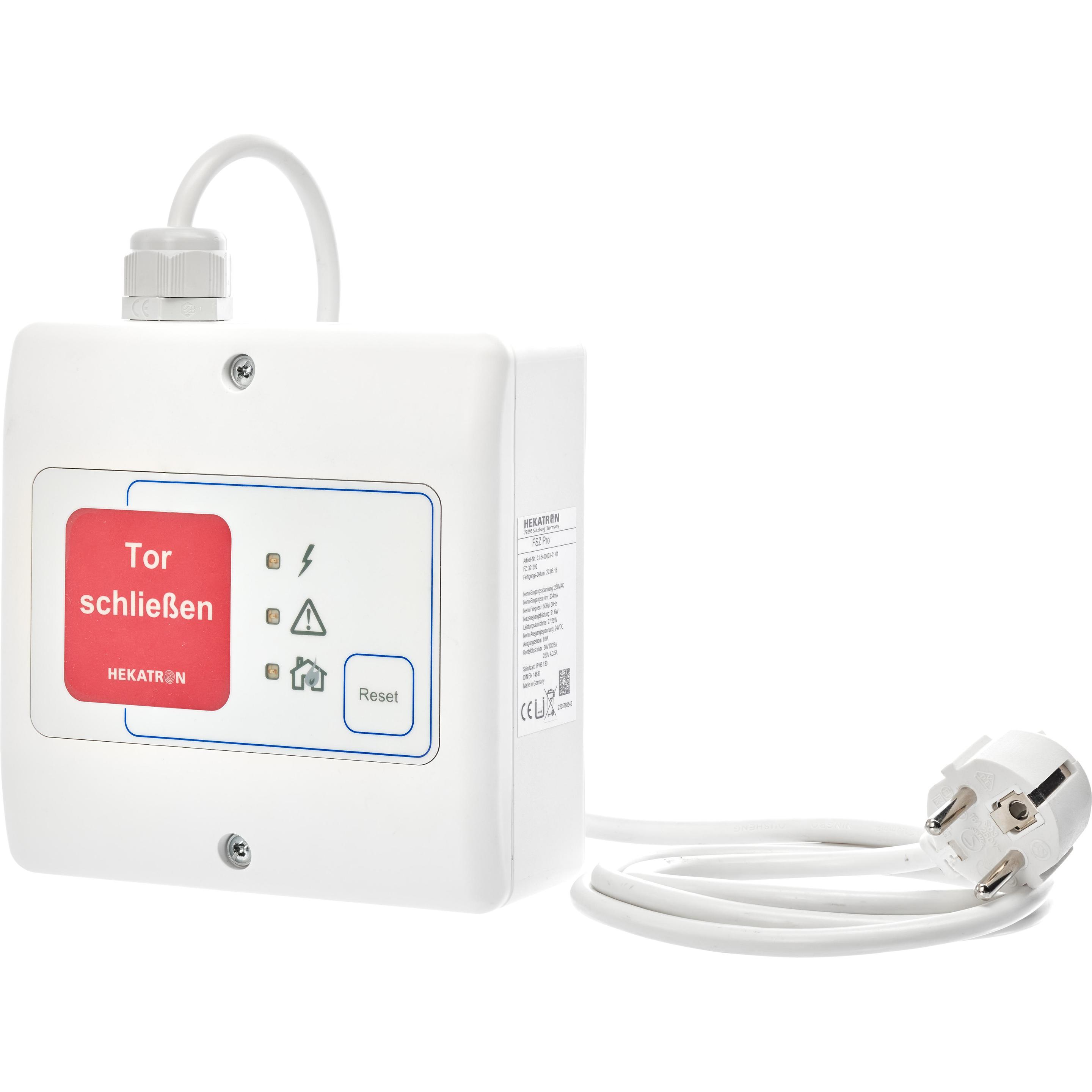 Hekatron, Rilevatore di pericolo, Sistemi di ritenuta FSZ Pro 230V