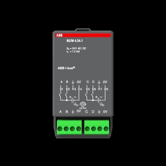 Actual product image ABB JA/S4.SMI.1M JA/S4.SMI.1M Blind actuator Man, 4F, SMI (Shutter actuator)