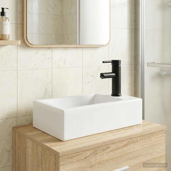 Produktbild vidaXL Waschbecken fürs Badezimmer (255 mm, 455 mm)