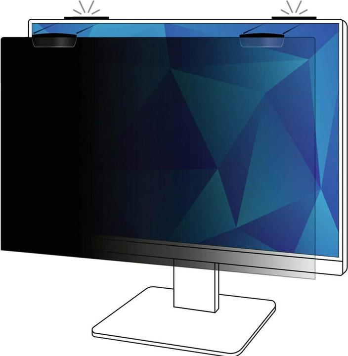 Actual product image 3M Anti-glare filter f. 23" full screen monitor 16:9PF230W9EM (23", 16 : 9)
