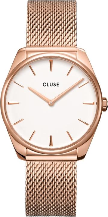 Actual product image Cluse Féroce Mesh Rosé (Analogue wristwatch, 36 mm)