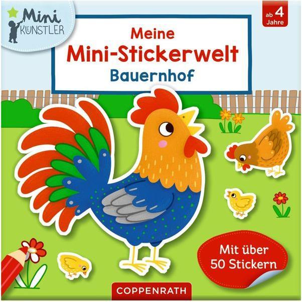 Thumbnail - Coppenrath, Sticker, Meine Mini-Stickerwelt - Bauernhof