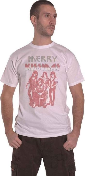 Immagine prodotto KISS Maglietta unisex adulto Merry mas in cotone (S)