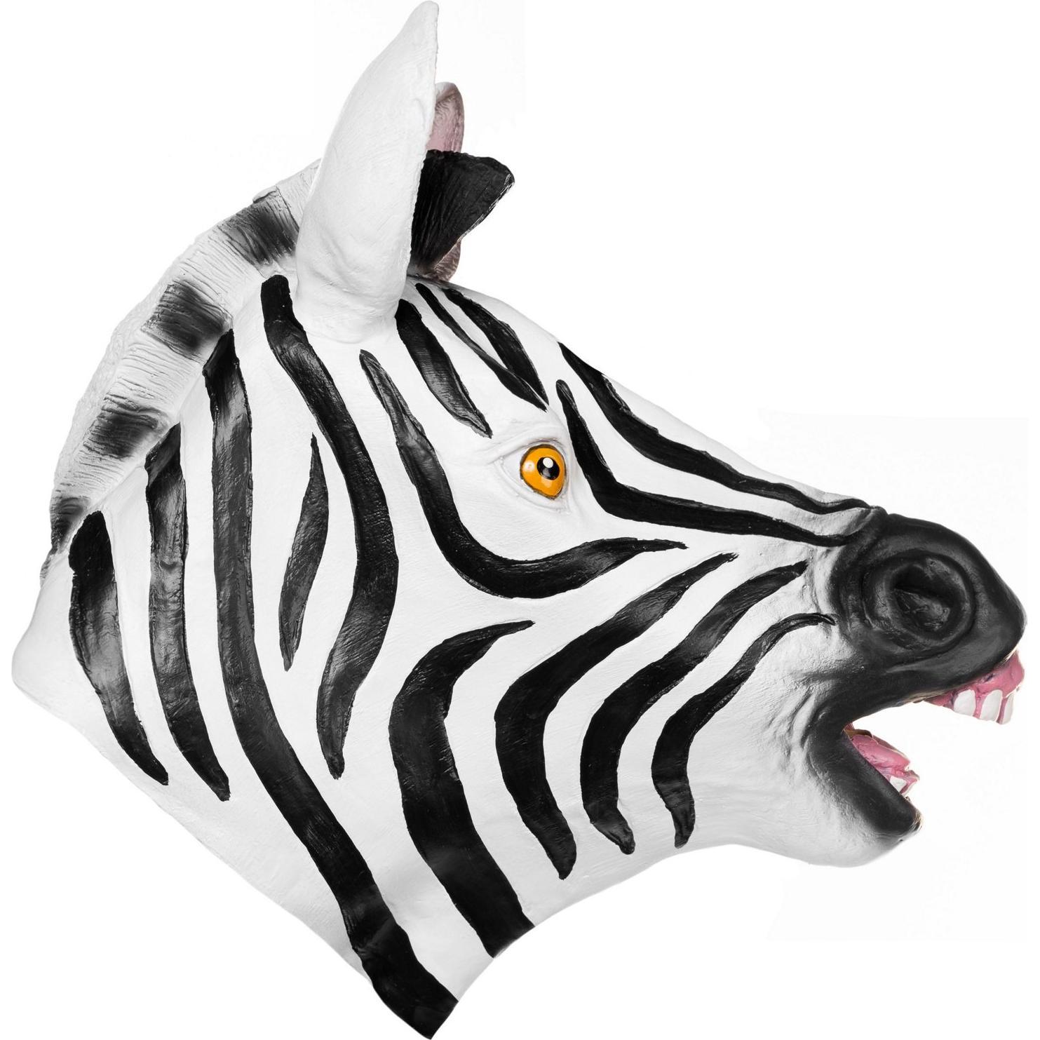 Thumbnail - Metamorph Zebra Maske aus Latex