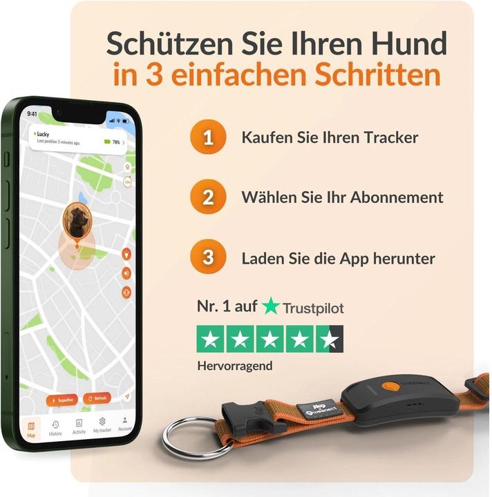 Image du produit Weenect Traceur GPS (XL, Chien, Général)