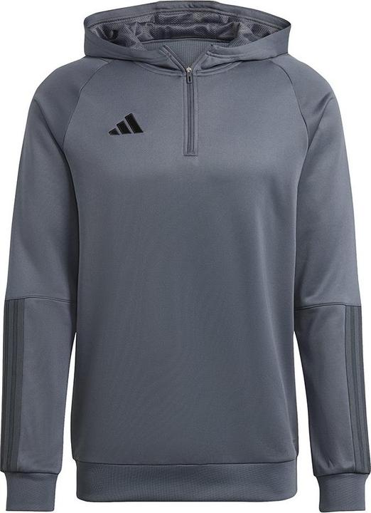 adidas Herren Tiro 23 Competition Hoodie Grau HU1347 (2XL) (XXL)