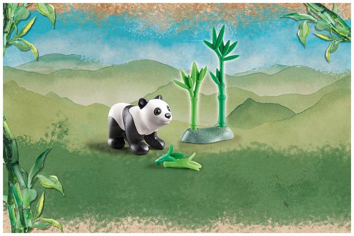 Actual product image Playmobil 71072 Young panda (71072, Playmobil Wiltopia)
