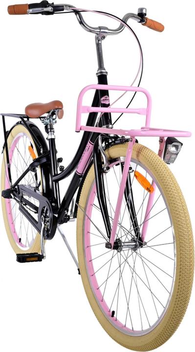 Actual product image Volare Excellent Kinderfiets - Meisjes - 26 inch - Zwart - Shimano Nexus 3 versnellingen (26")