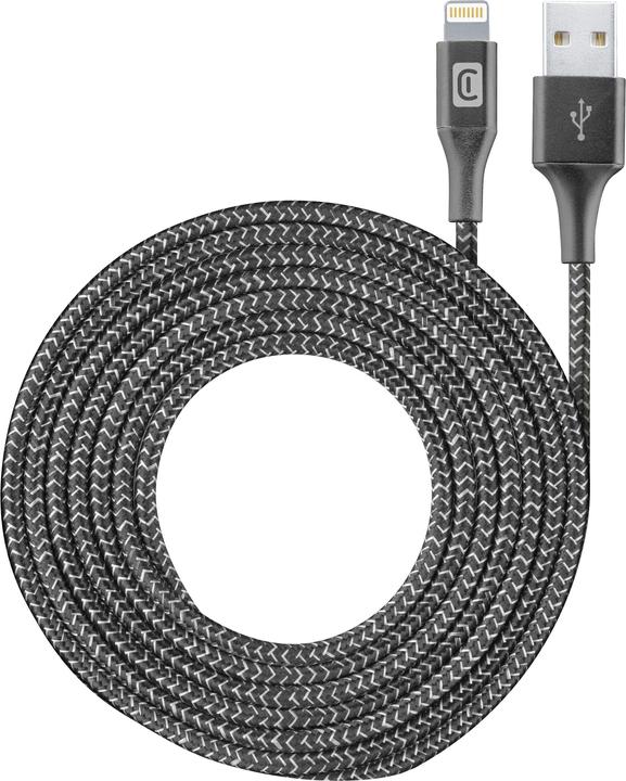 Produktbild Cellularline Long Cable 250cm - USB to Lightning (2.50 m)