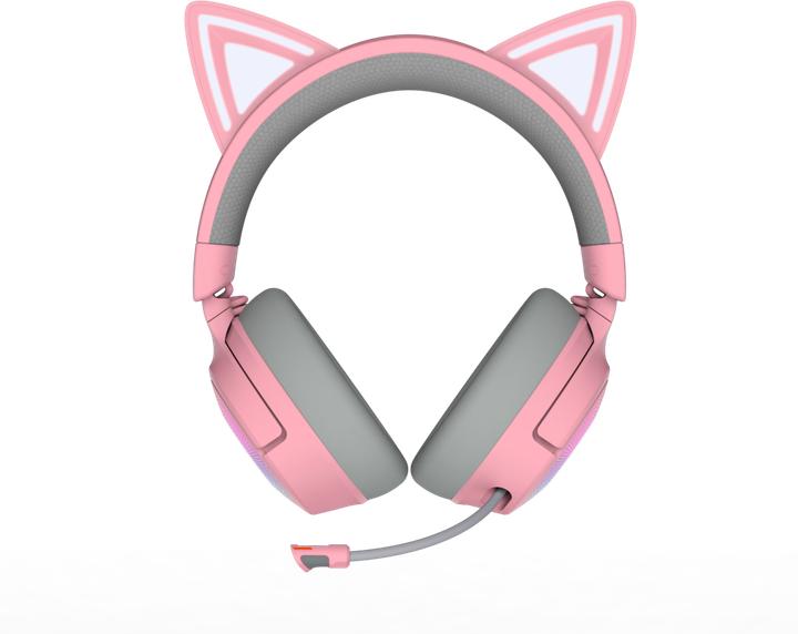 Actual product image Razer Kraken Kitty V3 Pro - Quartz (Wireless)