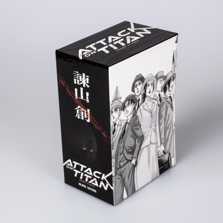 Actual product image Attack on Titan, Bände 31-34 im Sammelschuber mit Extra (German, Hajime Isayama, 2022)