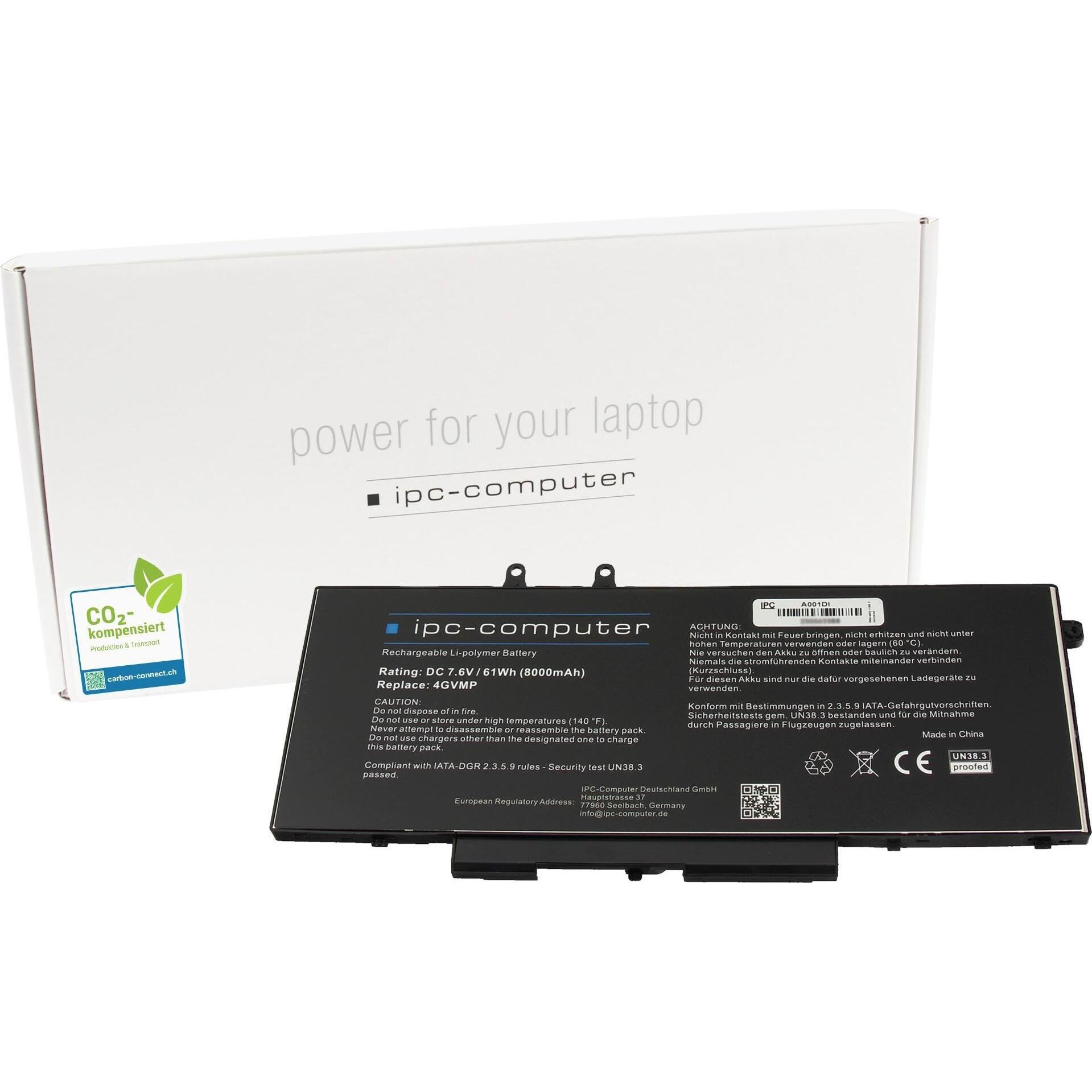 Thumbnail - IPC C5GV2 (4 Zellen, 8000 mAh), Notebook Akku