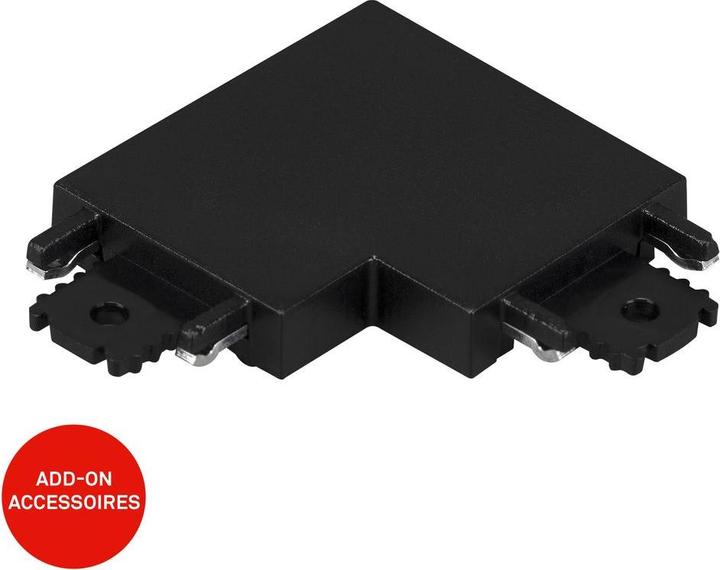 Briloner LUXTRAIL NV Schienensystem - L-Verbinder, Schwarz