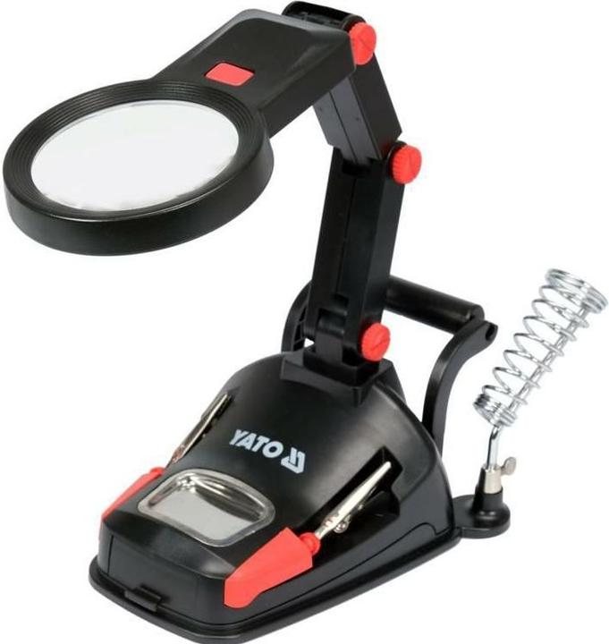 Actual product image Yato Lupa / Uchwyt Trzecia Ręka Z Podświetleniem