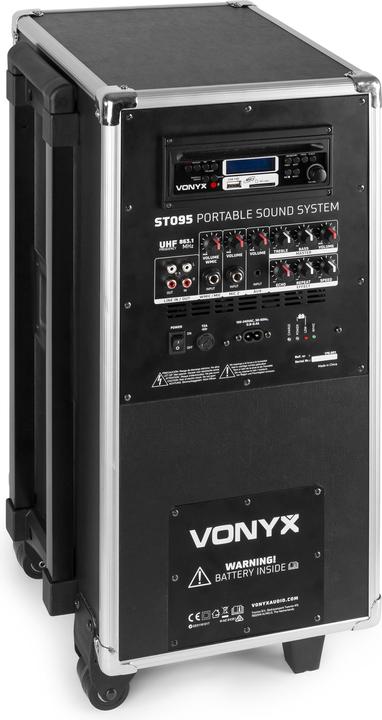 Actual product image Vonyx PA system ST095 (Active, 1x 250 W)
