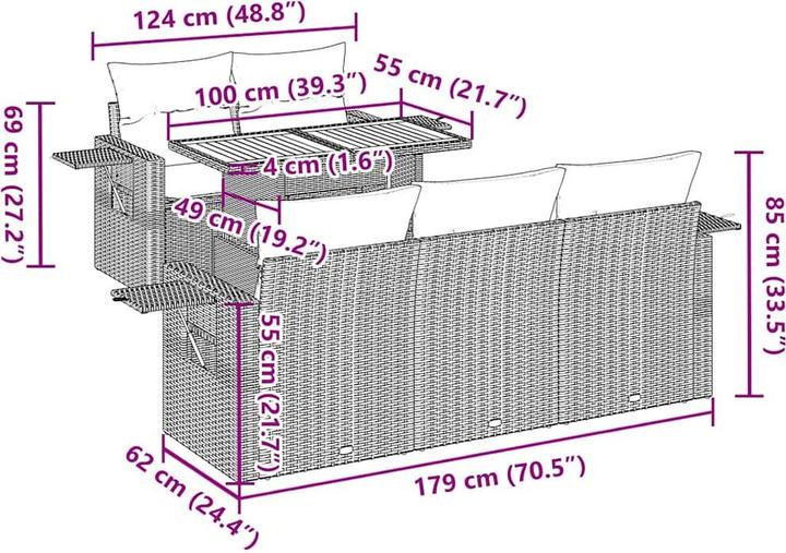 Produktbild vidaXL Alyssa