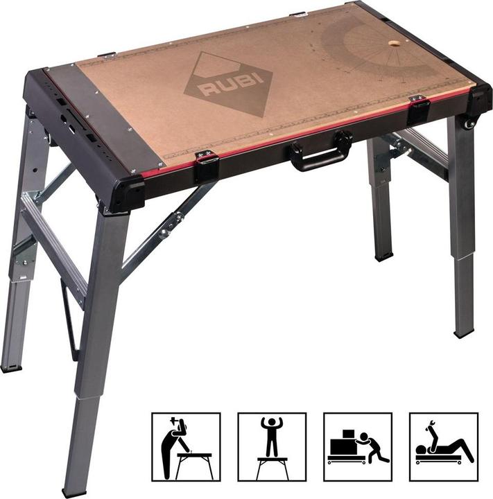 Produktbild Rubi Arbeitstisch (52 cm, 115 cm)