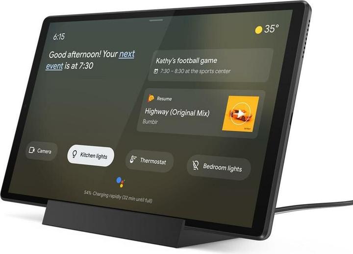 Image du produit Lenovo Onglet M10 Plus (2e génération) avec Smart Dock (WLAN uniquement, 10.30", 64 Go, Iron Grey)