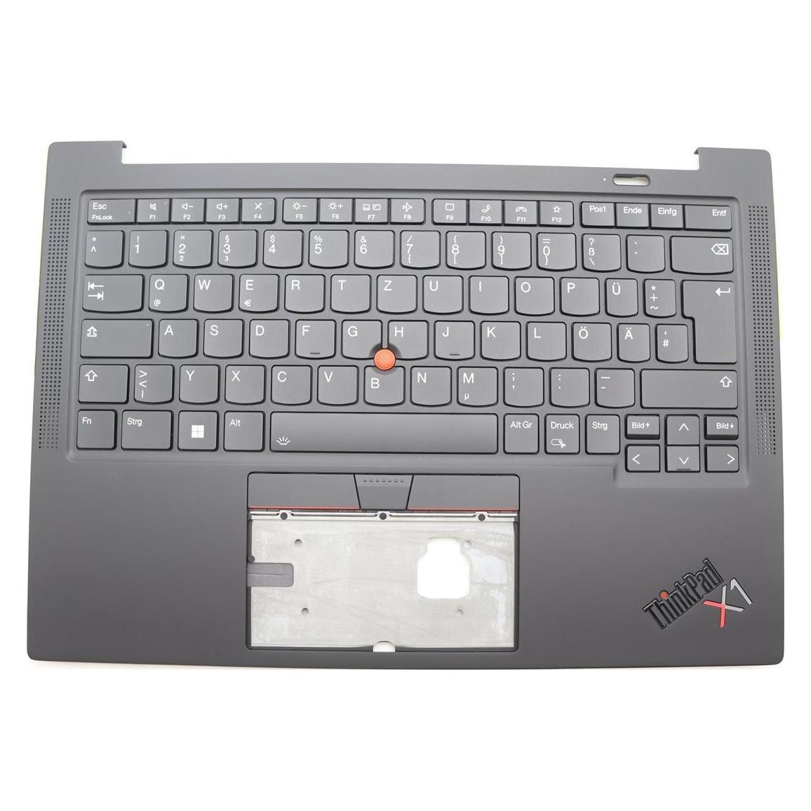 Lenovo Mech asm Bl Kb Bk Fpr Ww Ger, Notebook Ersatzteile, Schwarz