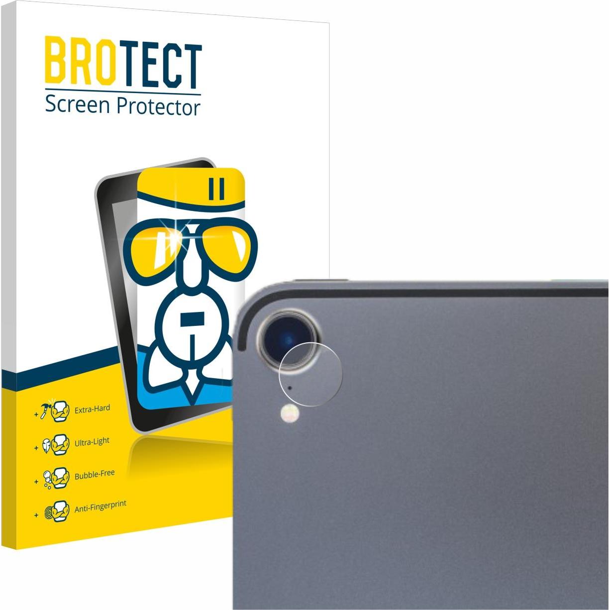 BROTECT AirGlass Panzerglasfolie (1 Stück, iPad Pro 12.9 2018 (3. Gen)), Tablet Schutzfolie