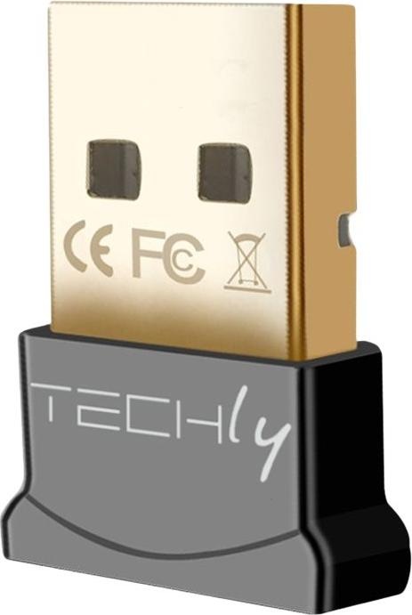 Actual product image Techly USB Bluetooth 4.0 dongle class 1 + EDR adapter (Receiver)