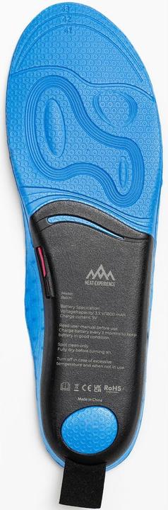 Actual product image Heat Experience Heated Wireless Charging App Insoles