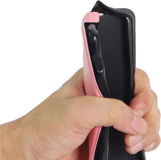 Image du produit MU Classic Crazy Horse étui à rabat en cuir (KEYone)