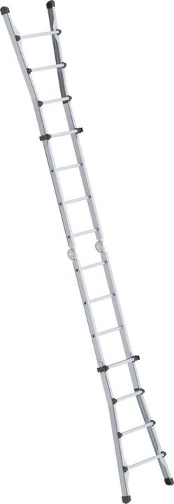 Produktbild Munk Teleskopleiter 4-teilig ohne Traverse 4x4 Sprossen (Teleskopleiter, 420 cm)