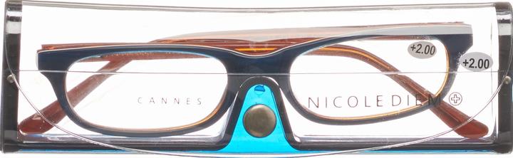 Produktbild Nicole Diem Lesebrille 2.00dpt Cannes navy (+2)
