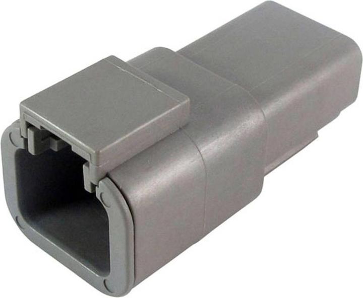 Produktbild TE Connectivity Stiftgehäuse-Kabel DTP Polzahl Gesamt 2 DTP04-2P-C015 1 St.