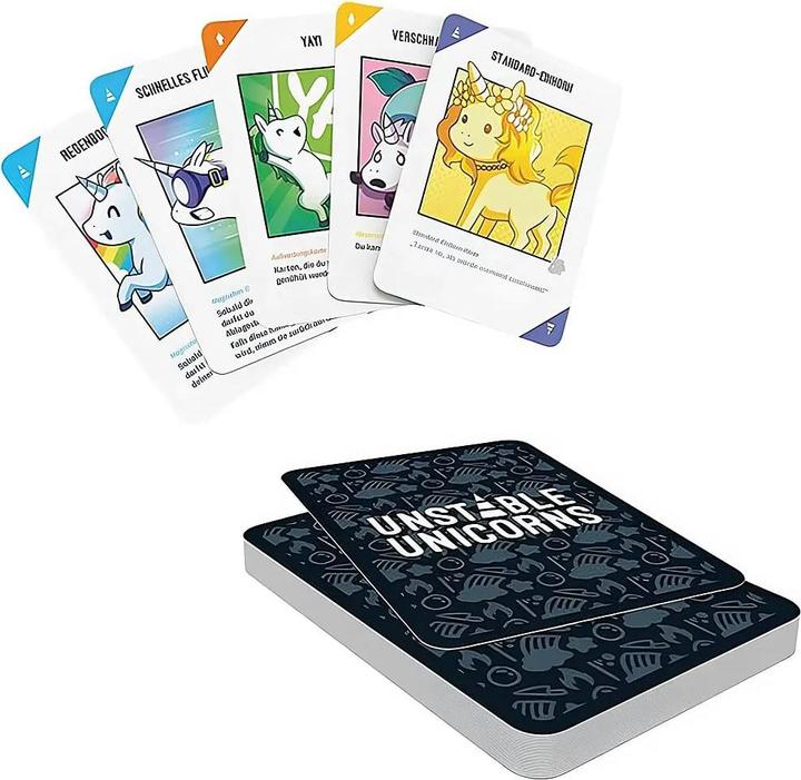 Produktbild Asmodée Unstable Unicorns (Deutsch, 2 - 8 Spieler)