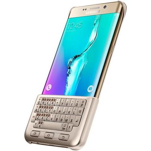 Samsung Keyboard Cover (DE, Galaxy S6 Edge+), Tablet Tastatur, Gold