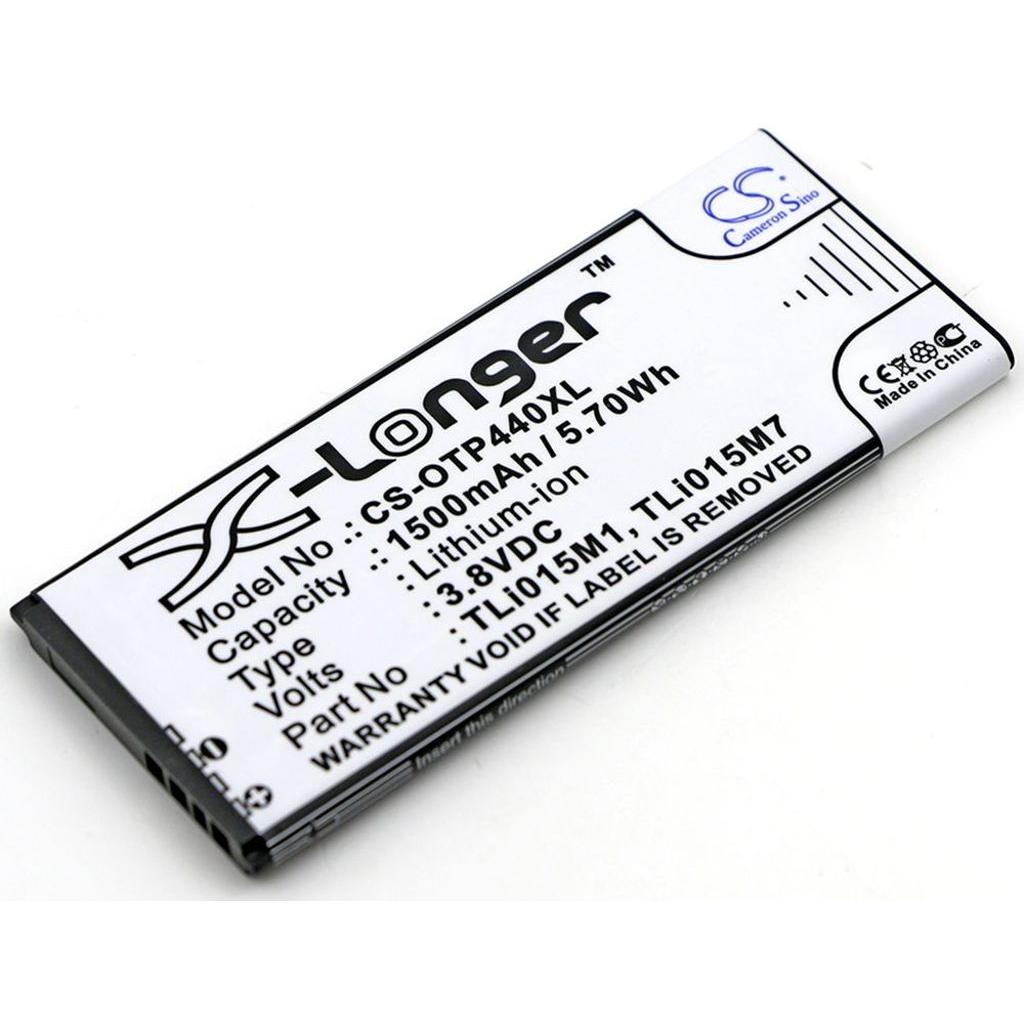 NoName Battery for Alcatel One Touch Pixi 4 4.0 etc, Smartphone Akku