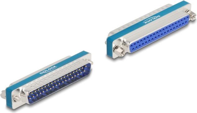 Actual product image Delock HF/EMI interference suppression filter D-Sub 37 pin plug to socket m