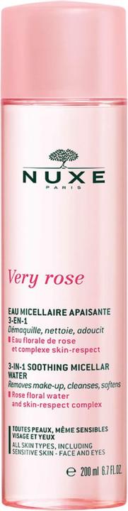 Image du produit Nuxe Very Rose - Eau Démaquillante Micellaire Apaisante 3en1 (Lingettes nettoyantes pour le visage, 750 ml)