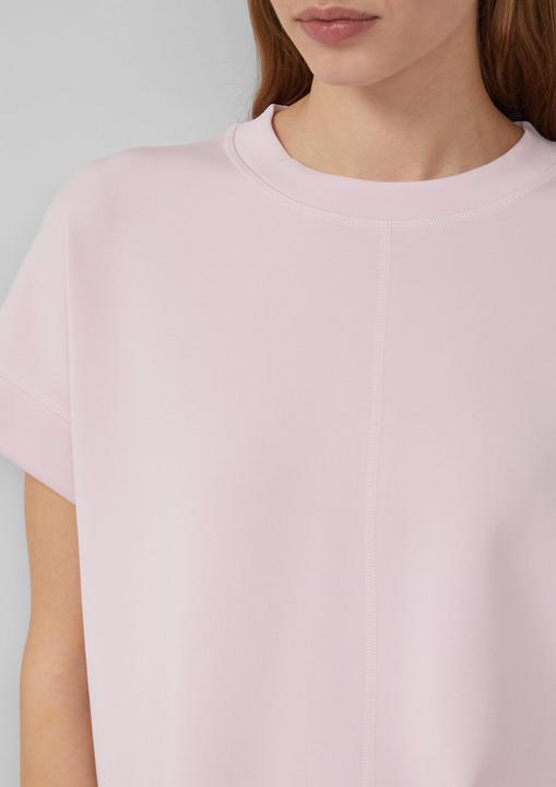 Produktbild s.Oliver Sweatshirt Weiches Scuba-Sweatshirt mit überschnittenen Schultern (42)