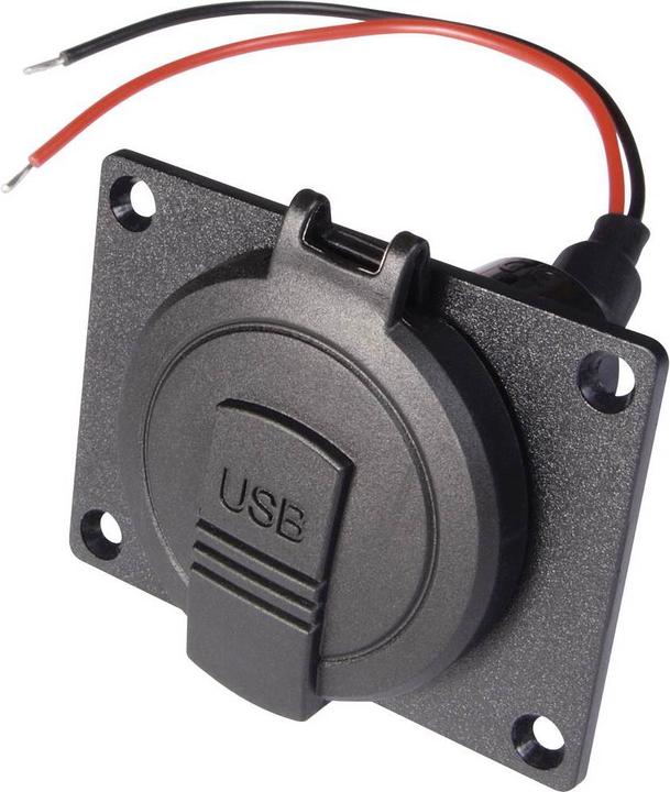 Actual product image ProCar USB C/A double socket