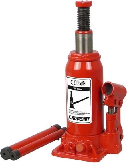 Productafbeelding Carpoint Hydraulische Potkrik 10 Ton | Krik 10.000KG voor Auto, Caravan, Aanhangwagen