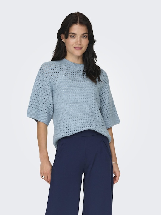 Actual product image JdY Knit fit Round neck Ribbed cuffs Drop shoulder Pullover Knitted jumper (XS)